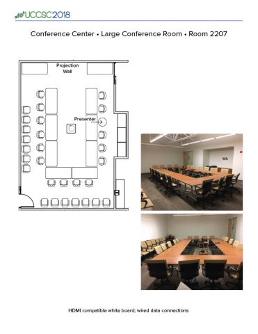 Conference Center - Large meeting room details