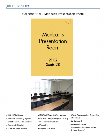 Medearis meeting room details